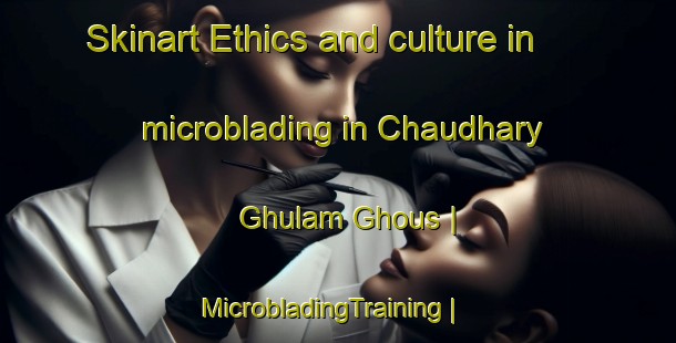 Skinart Ethics and culture in microblading in Chaudhary Ghulam Ghous | MicrobladingTraining | MicrobladingClasses | SkinartTraining-Pakistan